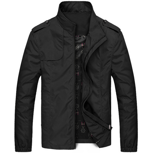 Demetri - Chaqueta de cuello alto - Clásica - Estilo moderno - Ideal para otoño/invierno