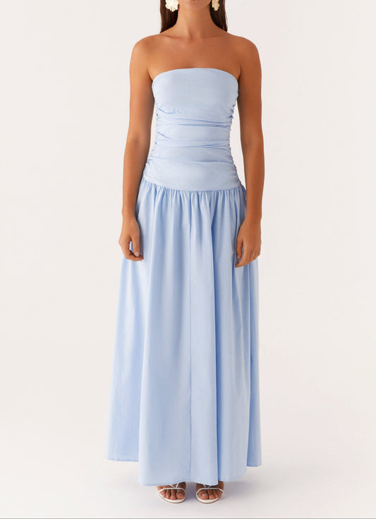 Rosetta Maxi Dress - Blue
