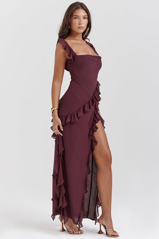 Bexlee - Vestido largo ligero para mujer