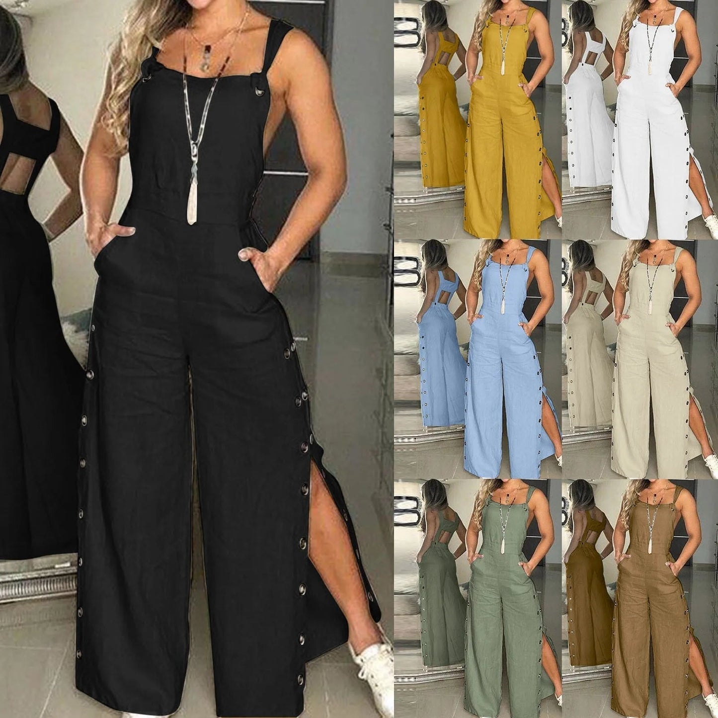 London - Jumpsuit - Casual - Light Formal Style - Great For Casual Days