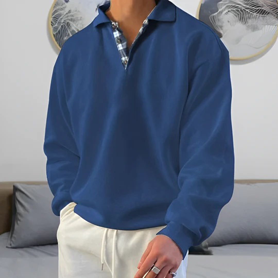 Caleb - Suéter grande - Casual - Estilo atemporal - Ropa para el día a día