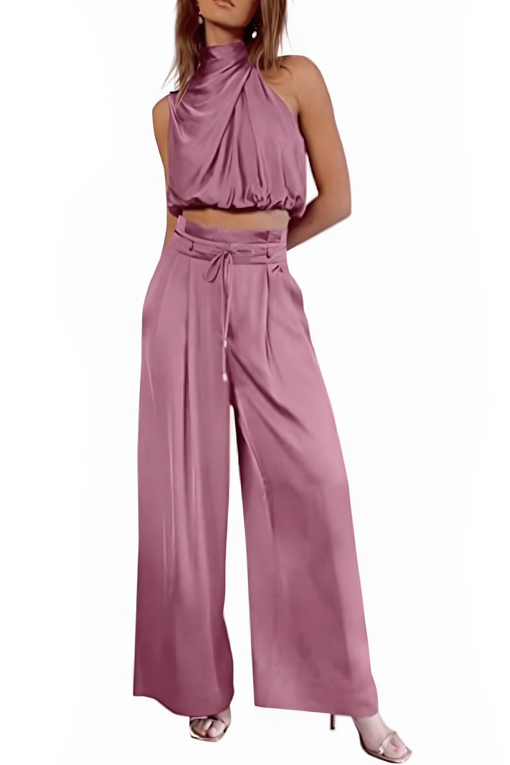 Zaylee - Elegante conjunto de seda para mujer