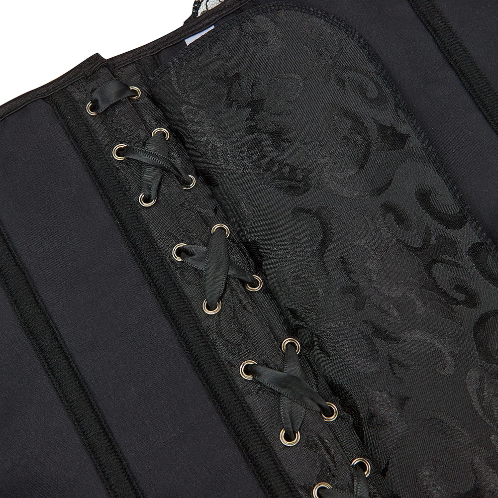 Short Sleeved Lace Corset