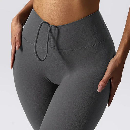 Waist Push Up Booty Running Fitness Workout Tights Yoga Clothing Female Sports Leggings