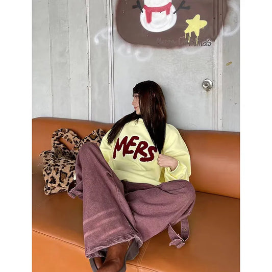Hip-hop Vintage Y2K Wide Leg Plus Size Pants