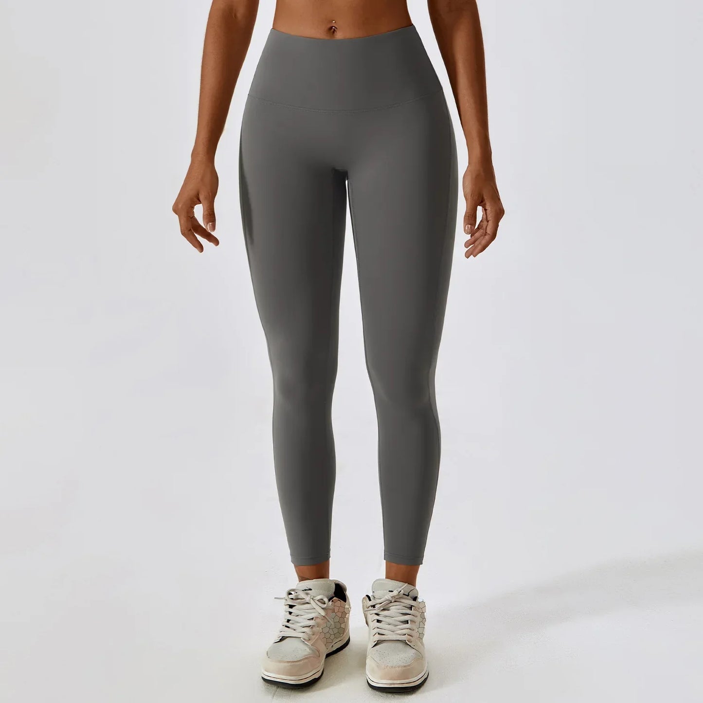 Waist Workout Breathable Running Tights Women Push Up Gym Train Sports Leggings