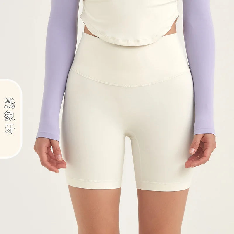 Women's Twisted Pattern Tight Fitness Running Yoga Sports Short