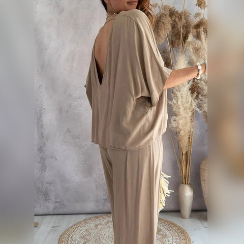 Geraldine - Conjunto - Chic - Fibra - Ideal para días informales