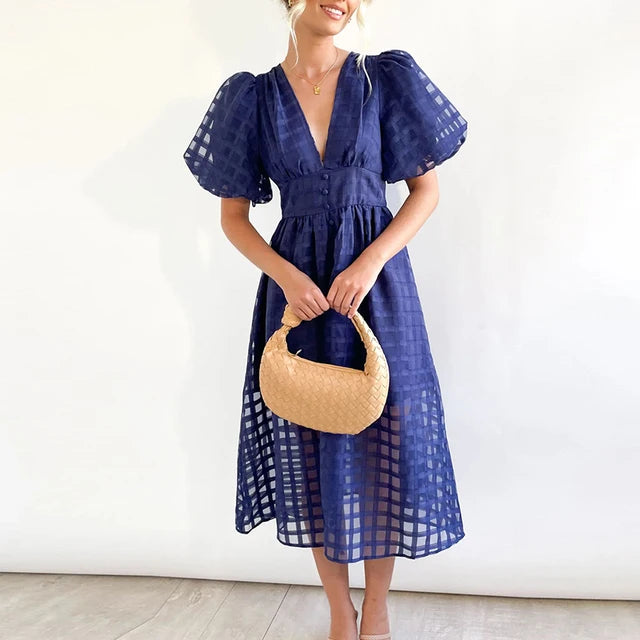 Carla - Vestido - Elegante - Estilo Formal - Ideal Para Fiestas