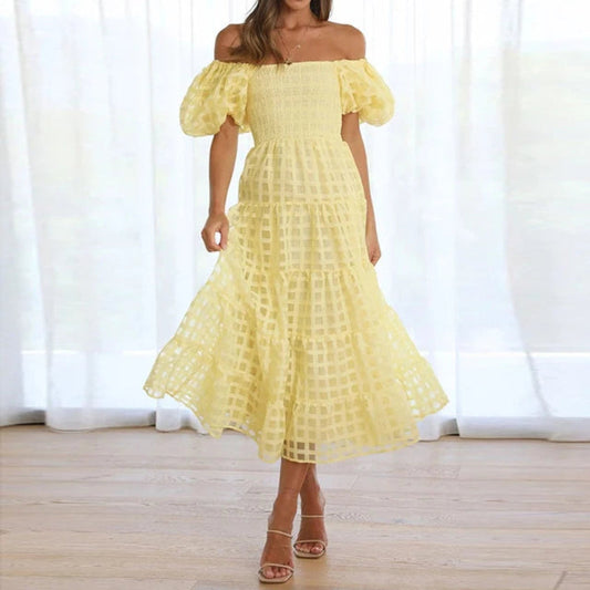 Aizelle - Vestido - Elegante - Estilo Formal Ligero - Para Uso Diario