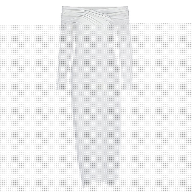 Women Clothing Autumn Solid Color off the Shoulder Tube Top Split Pleated Long Sleeve Dress