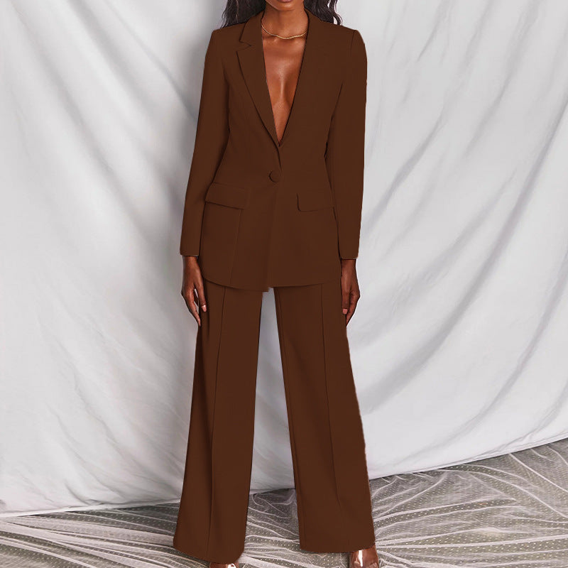 Autumn Winter Women Clothing Fashionable Casual Suit Suit Professional Tailored Suit