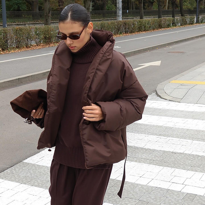Paisleigh Belted Puffer Jacket