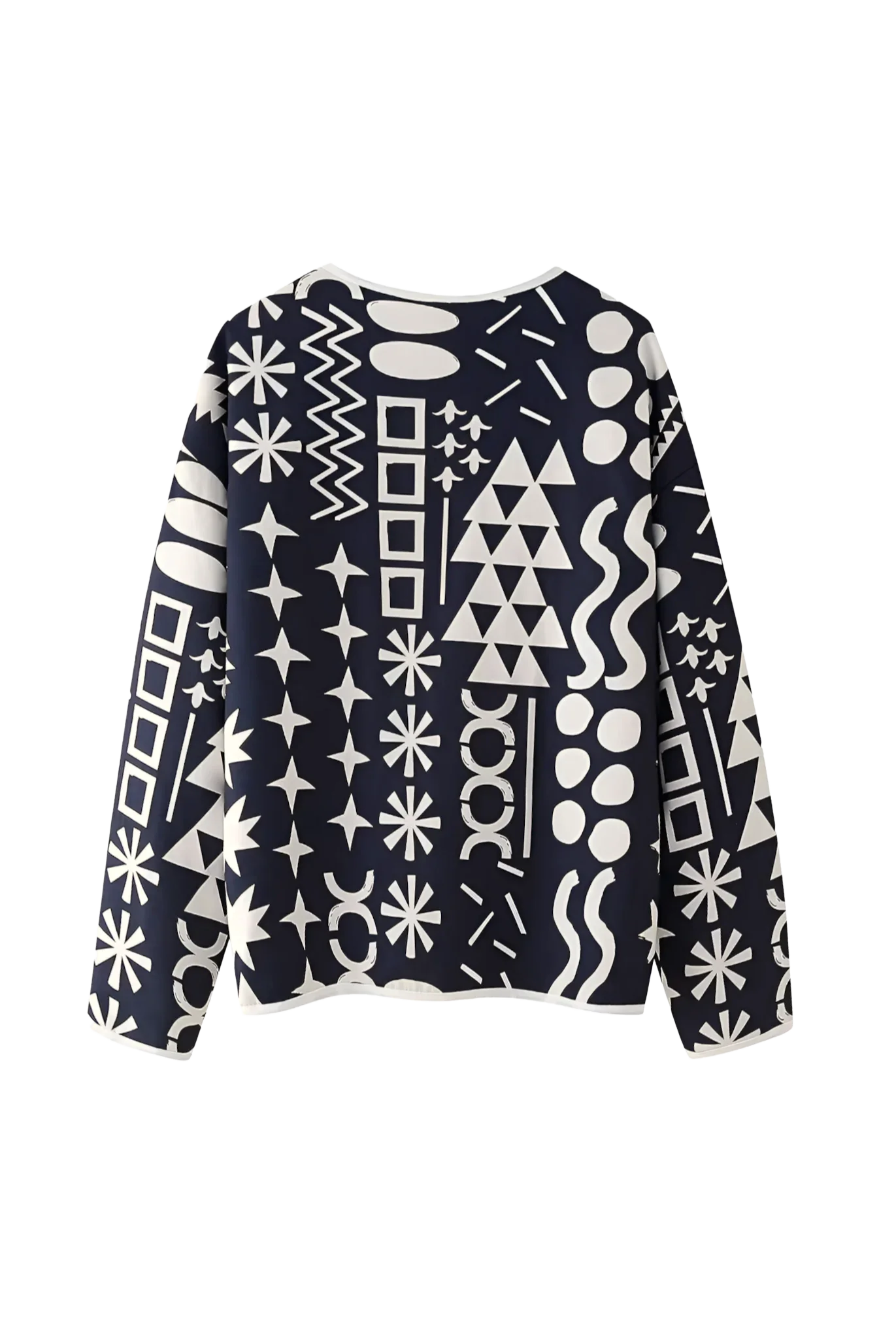 Chaqueta acolchada con estampado floral