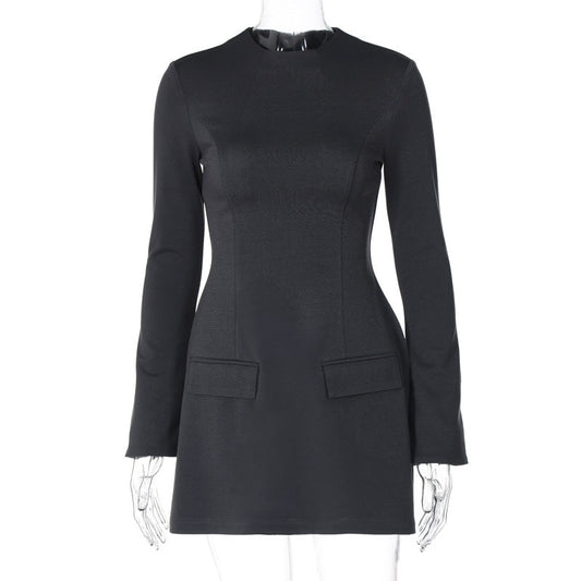 Gia Long Sleeve Bodycon Mini Dress