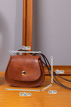 Mini bolso de hombro versátil de estilo vintage