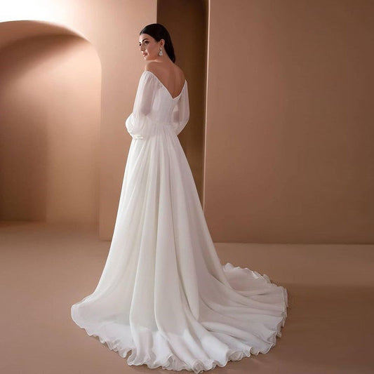 SlipPERY Maxi Dress in White