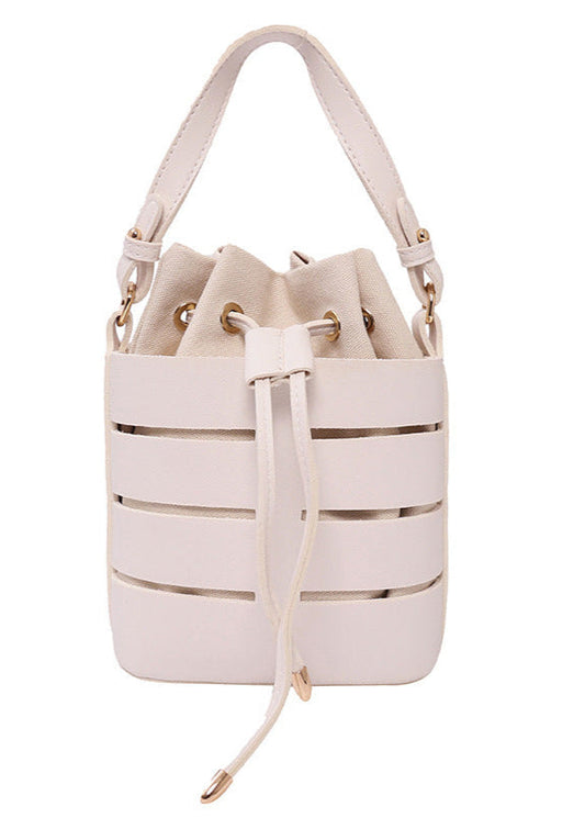 Nova – Structured Bucket Bag with Canvas Pouch