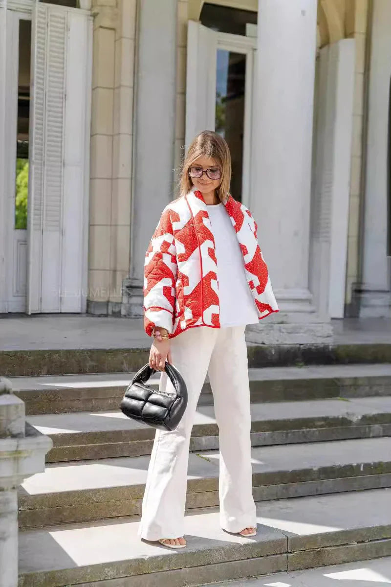 Chaqueta geométrica Aimee