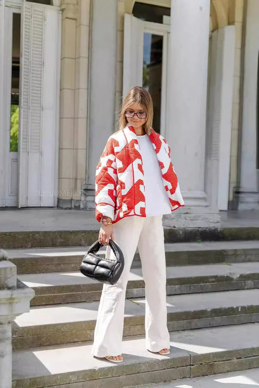 Chaqueta geométrica Aimee
