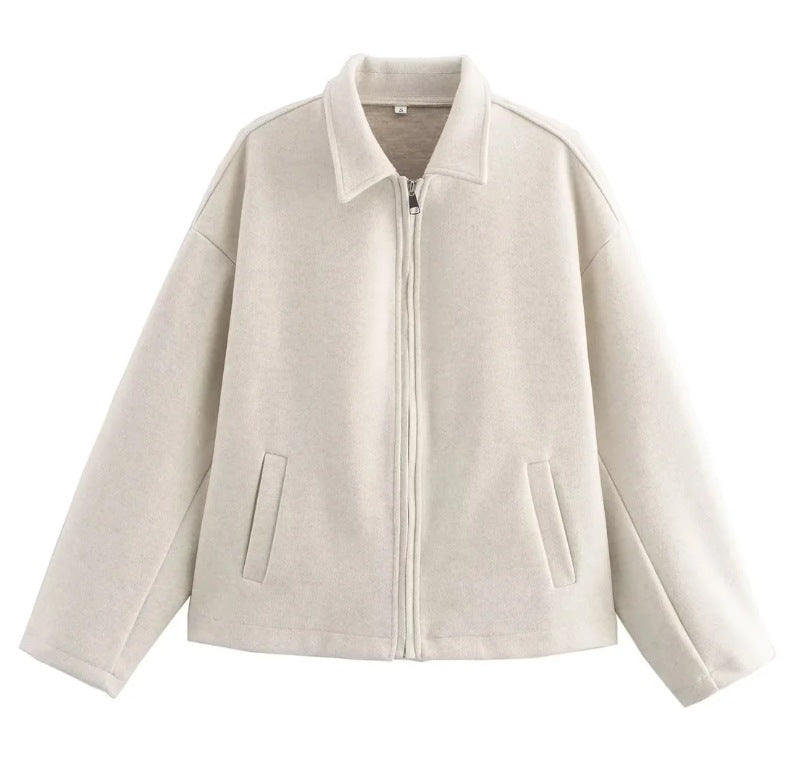 Chaqueta con cremallera