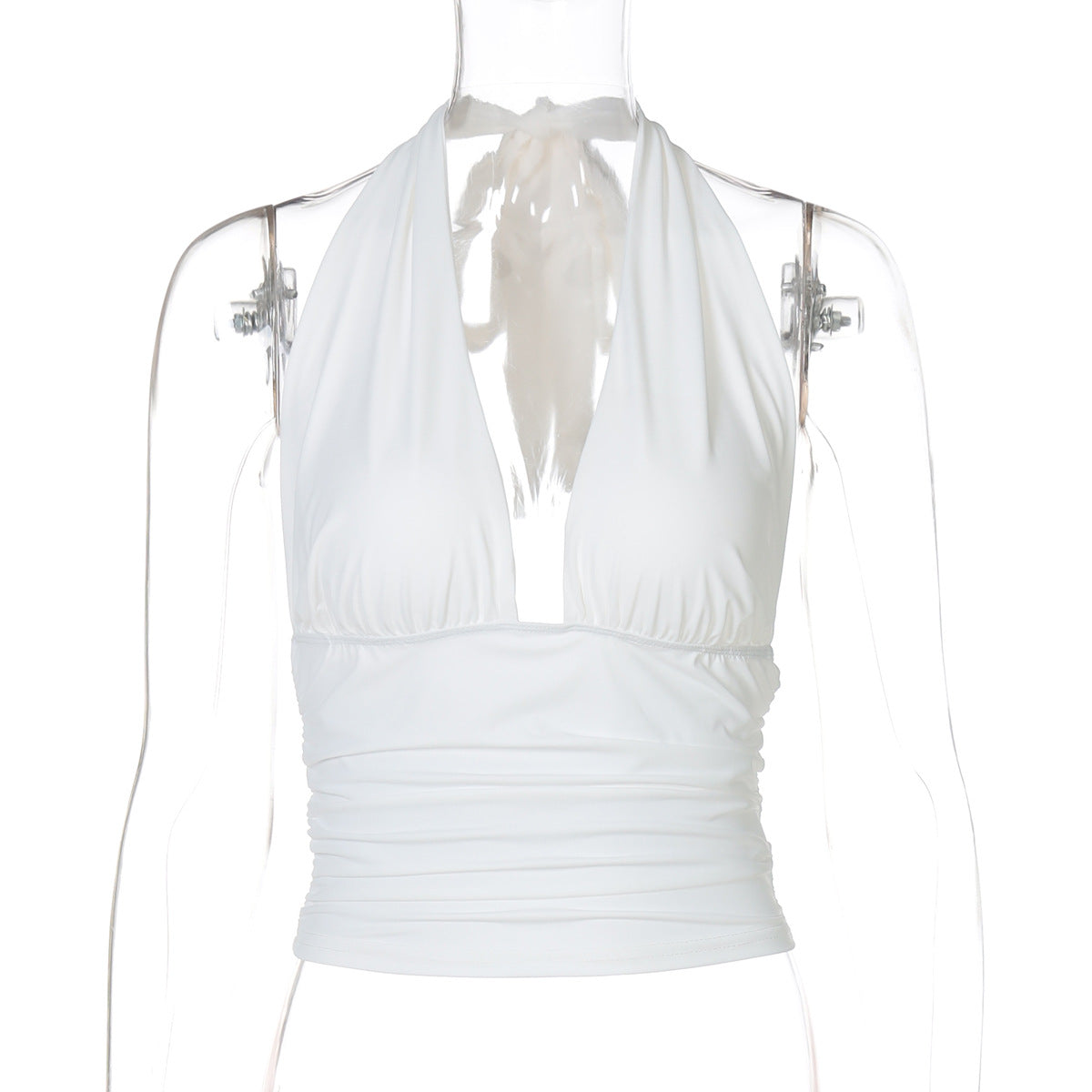 Jayana Deep Neck Halter Top