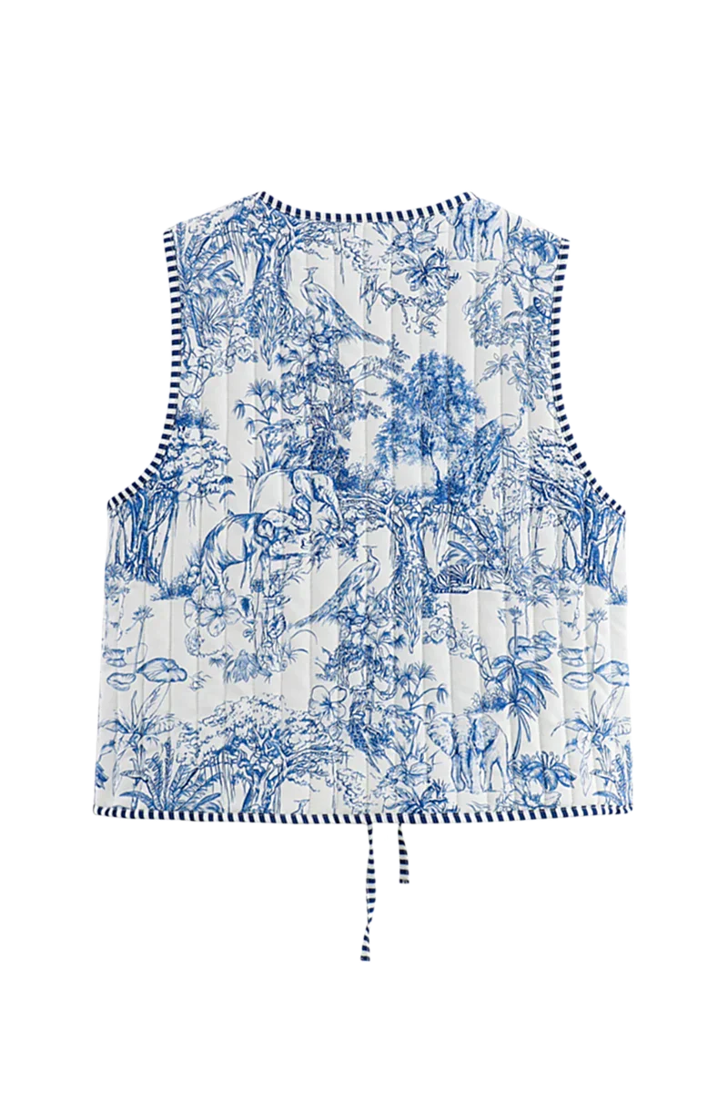 Chaleco azul Babinia