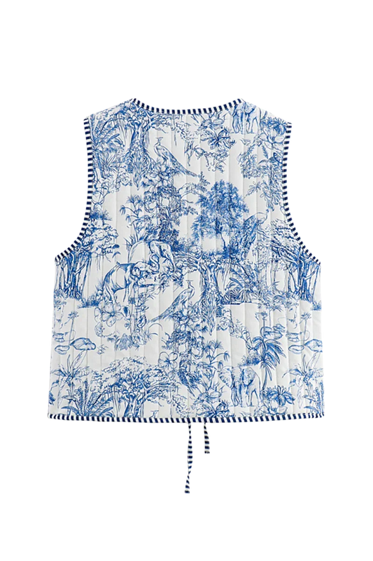 Chaleco azul Babinia