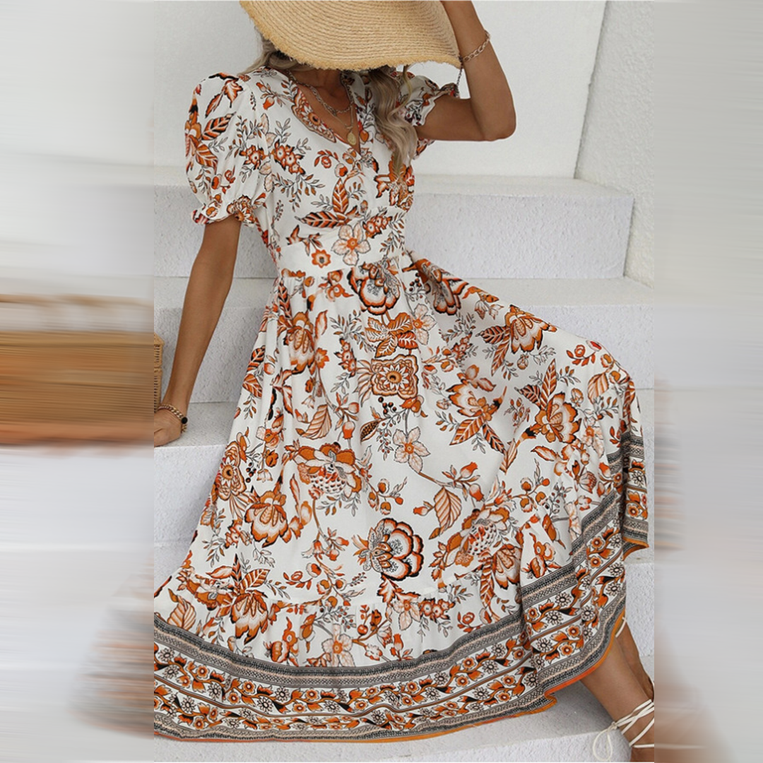 Katie - Elegante vestido floral - Casual - Estilo atemporal - Ideal para el verano