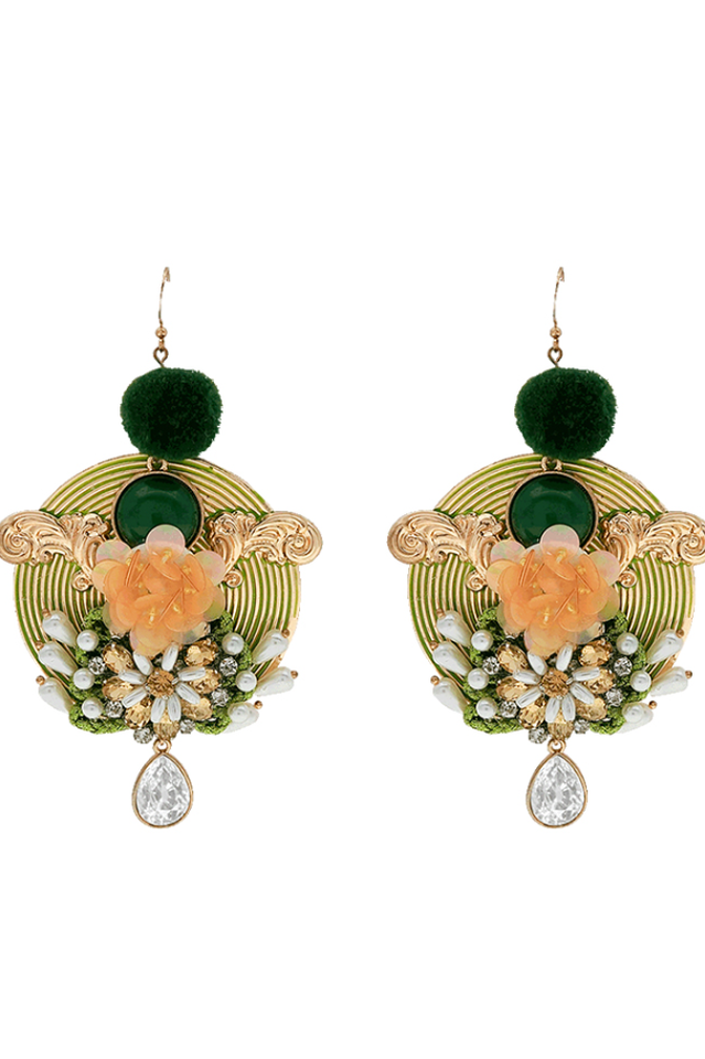 Boho Floral Earrings