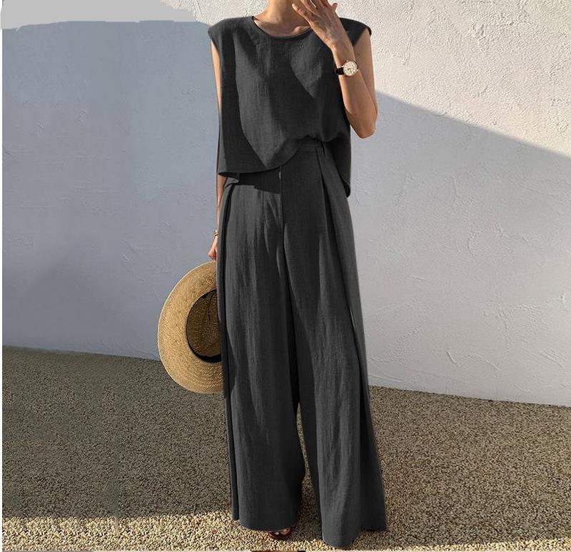 Nerina - Conjunto moderno de dos piezas para mujer