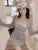 Solid Knitted Suit 3 Piece Set Woman Y2k Cropped Patchwork Vest + Slim Cardigan + Mini Pleated Skirt Autumn Korean Chic Outfits