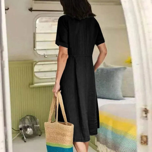 Vina - Vestido Largo - Casual - Estilo Formal - Ideal para Primavera