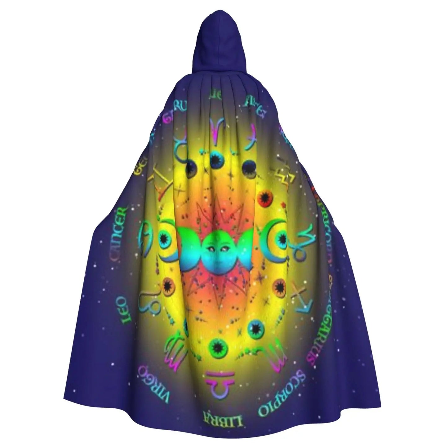 Zodiac Embroidered Cloak