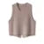 Women V-neck Sweater Vest Solid Sleeveless Preppy Style Sweet Knitted Vest Female Casual Pullover Waistcoat Fall Winter