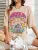 Dancing Skull Printed Female T-Shirts Cool Comfortable Tshirts Casual Fashion Funny Tee Shirts Hip Hop Oversized Women Tops