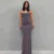 Y2K summer casual style Japanese and Korean casual women’s suspender style collarless dress dress