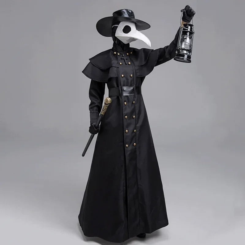 Medieval Steampunk Robe Cloak