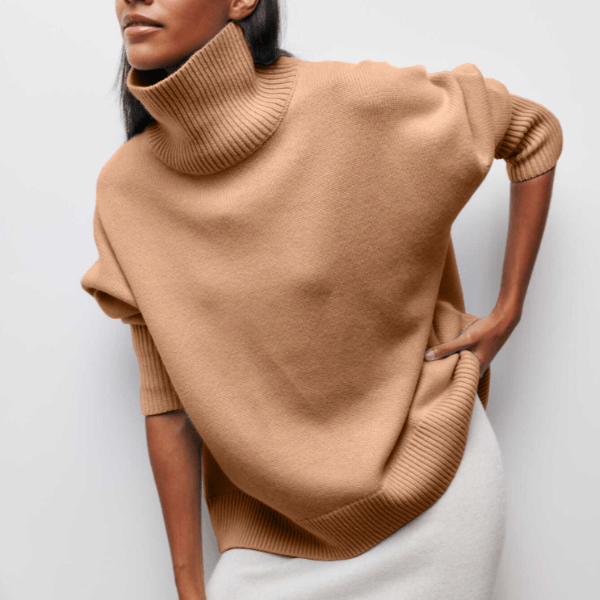 Norah - Suéter de cuello alto - Clásico - para mujer - Ideal para otoño