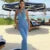 Sexy Knitted 3d Flower Halter Long Dress Women Crochet Hollow Out Sleeveless Blue Maxi Dresses New Lady Beach Vacation Robe