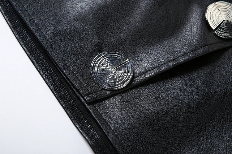 Button Detail Elastic Waist Shorts