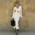 Elegant Knitted Skirt Suits For Women Fungus Cut Out Sexy Cardigan Top Long Slim Skirts Beach Holiday Lady Two Pieces Set