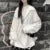 Hoodies Harajuku BF Style Black Hip-hop Chic Teens Sweatshirts Autumn Trendy All-match Daily Simple Womens Streetwear DF4940