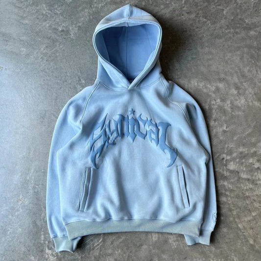 Gothic Star Oversized Hoodie