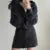 Korean CHic Corduroy Two-piece Skirt Sets Women Hoodie Crop Top Coats Bodycon Mini Skirt Autumn Winter New Outfits Casual Suit