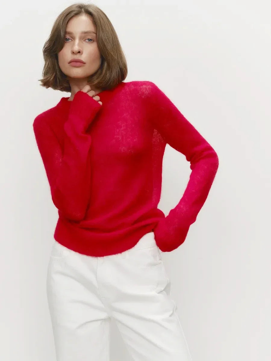 Letter Bodycon Knit Top