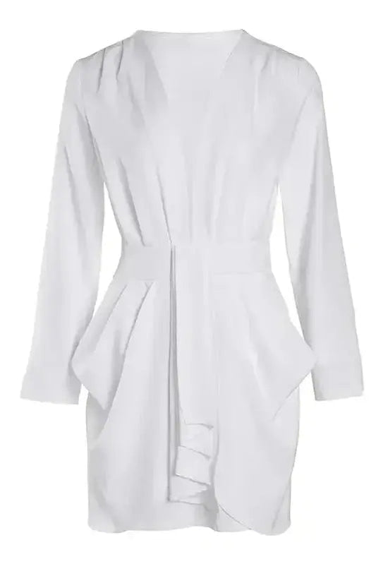 Deep V Mini Dress