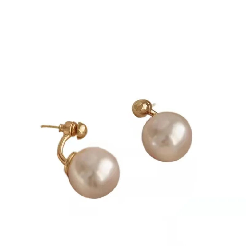 Lizakosht Pearl Earrings for Women Trendy Eardrop and Ear Stud Jewelry Gift