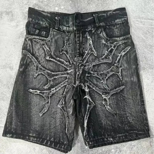 Retro Harajuku Denim Shorts