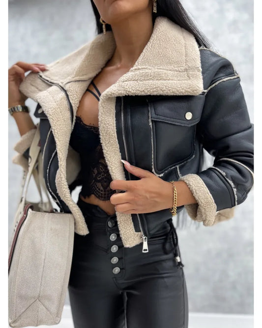Maeve芒鈥?| STYLISH LEATHER JACKET